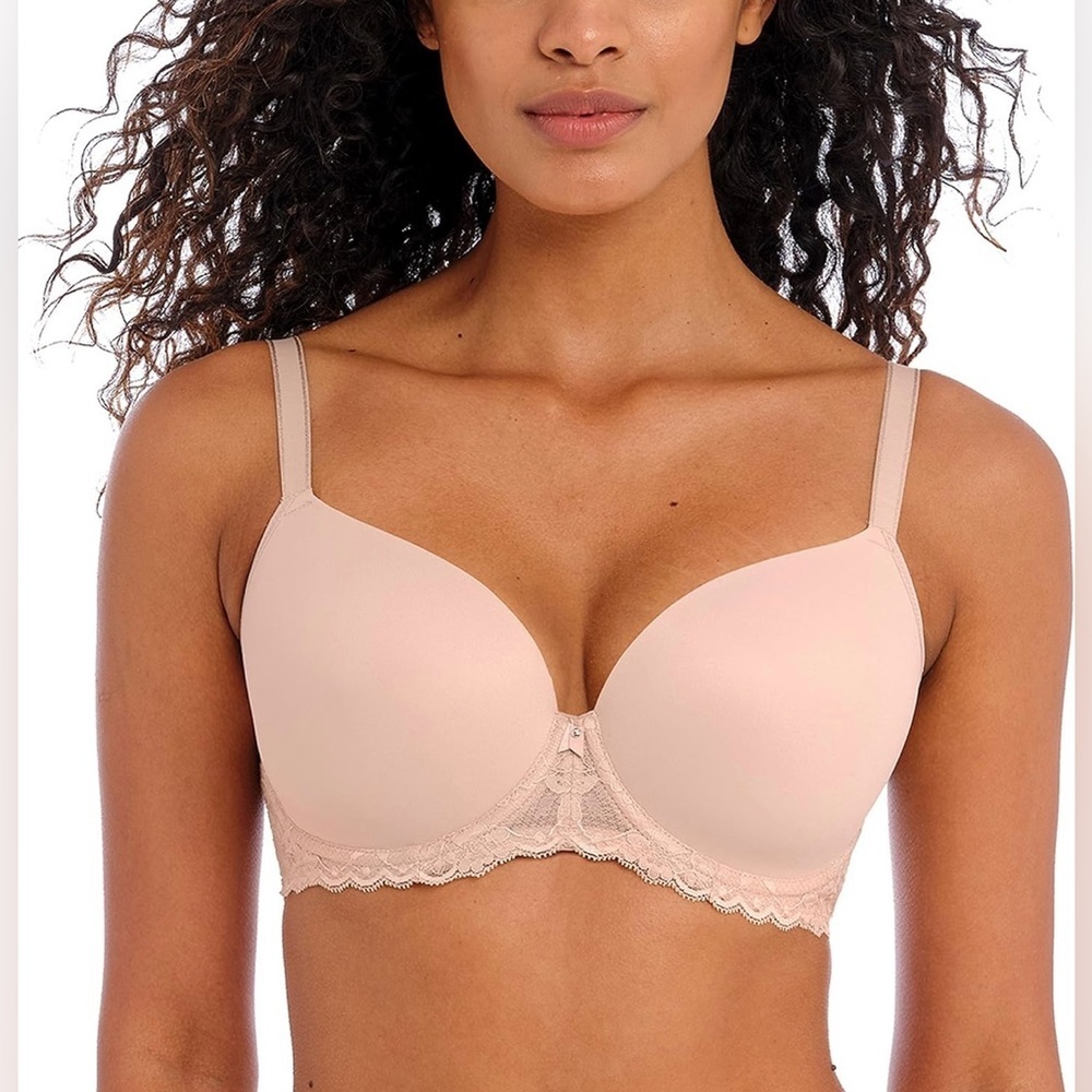 Freya Women's Offbeat Underwire Demi Molded Plunge T-Shirt Bra 32D